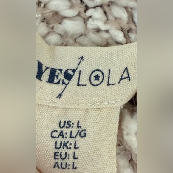 Anthropologie Yes Lola Pom Pom Sweater Sz L - Picture 11 of 11